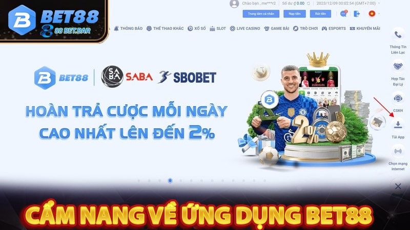 Vài nét về ứng dụng bet88 